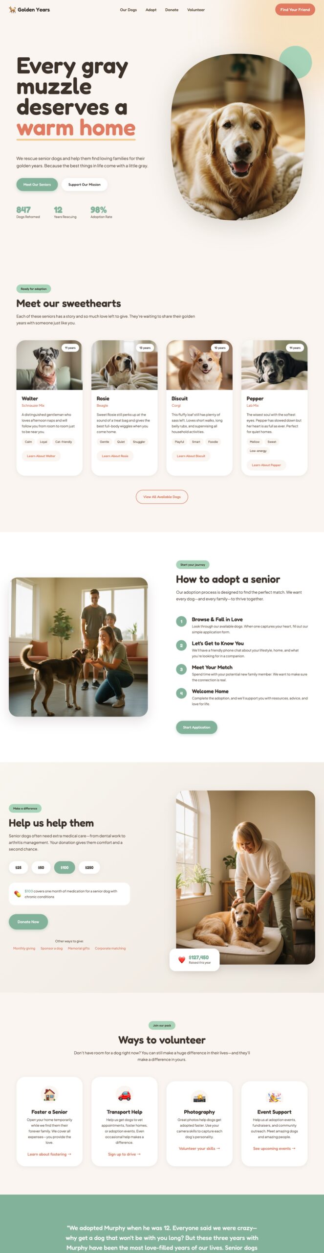 Golden Years website